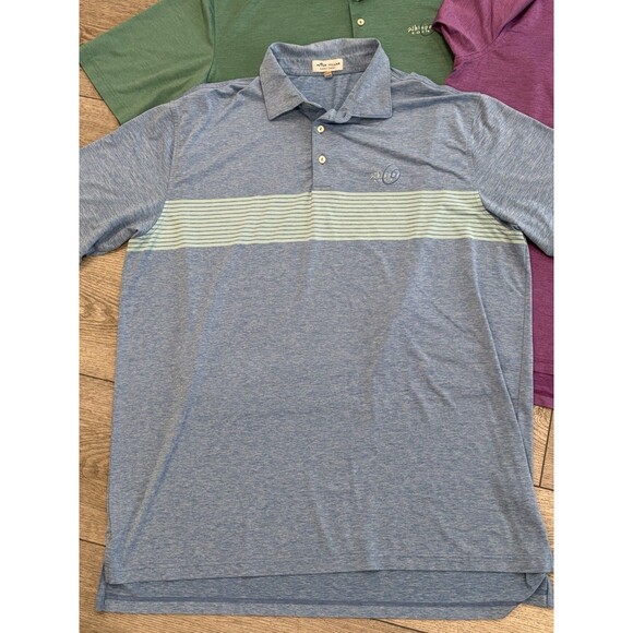 Peter Millar Summer Comfort Polo Mens XL Lot OF 6 Performance Golf Whisper Rock - Picture 5 of 10